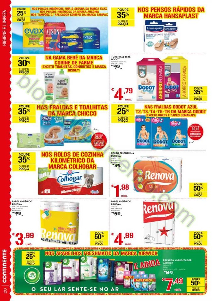 Antevisão Folheto MODELO - CONTINENTE Madeira de 