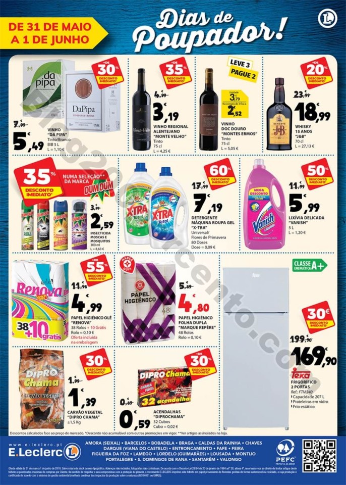Antevisão Folheto Extra E-LECLERC Promoções de 
