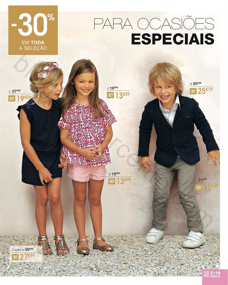 Antevisão Folheto VERTBAUDET Especial Cerimónias