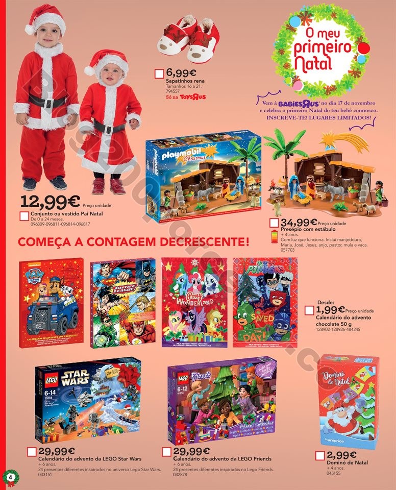 Antevisão Catálogo Natal TOYSRUS Promoções de 