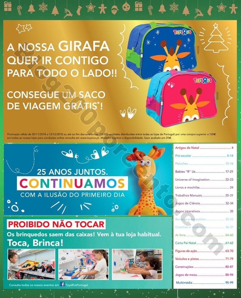 Antevisão Catálogo Natal TOYSRUS Promoções de 