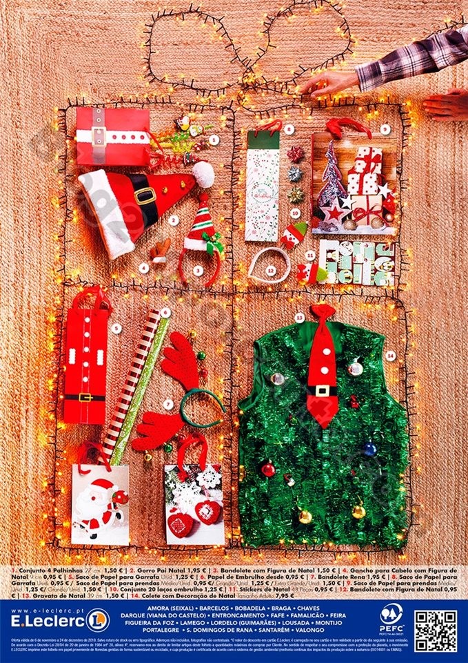 Antevisão Folheto E-LECLERC Natal promoções de 
