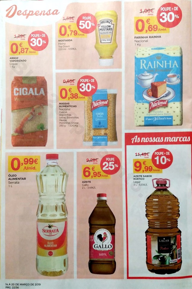 antevisão folheto intermarche promoções de 14 a