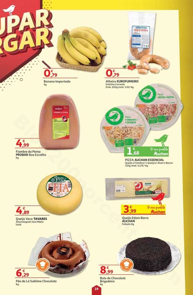 Antevisão Folheto AUCHAN Poupar ou Largar Promoç
