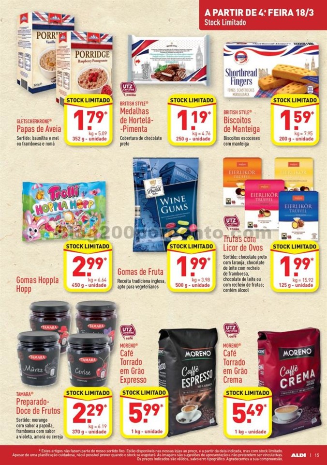 Antevisão Folheto ALDI Promoções a partir de 18