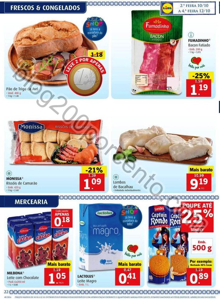 Antevisão Folheto LIDL Promoções semana de 6 a 
