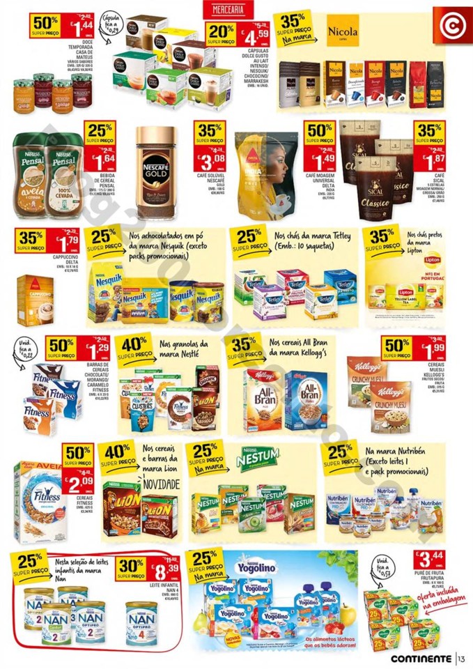 Antevisão Folheto CONTINENTE Promoções de 17 a 
