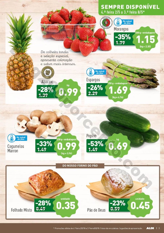 Antevisão Folheto ALDI Dia da mãe promoções a 