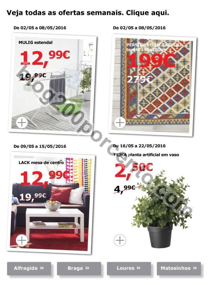 Antevisão Folheto IKEA promoções de 28 abril a 