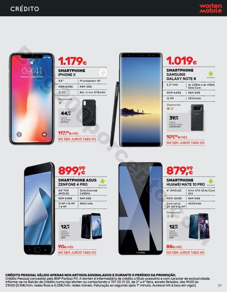 Antevisão Folheto WORTEN Mobile Promoções de 15