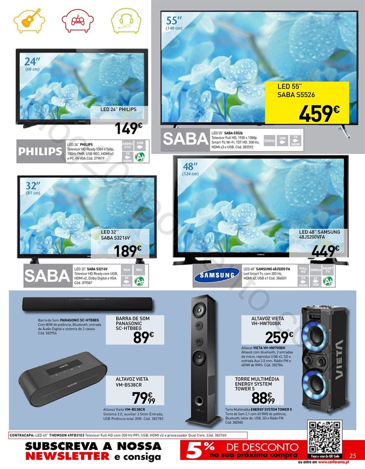 Antevisão Folheto CONFORAMA Promoções de 23 fev