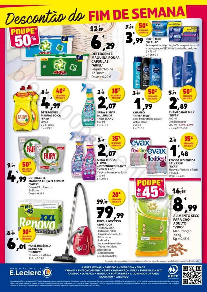 Antevisão Folheto E-LECLERC Fim de semana promoç