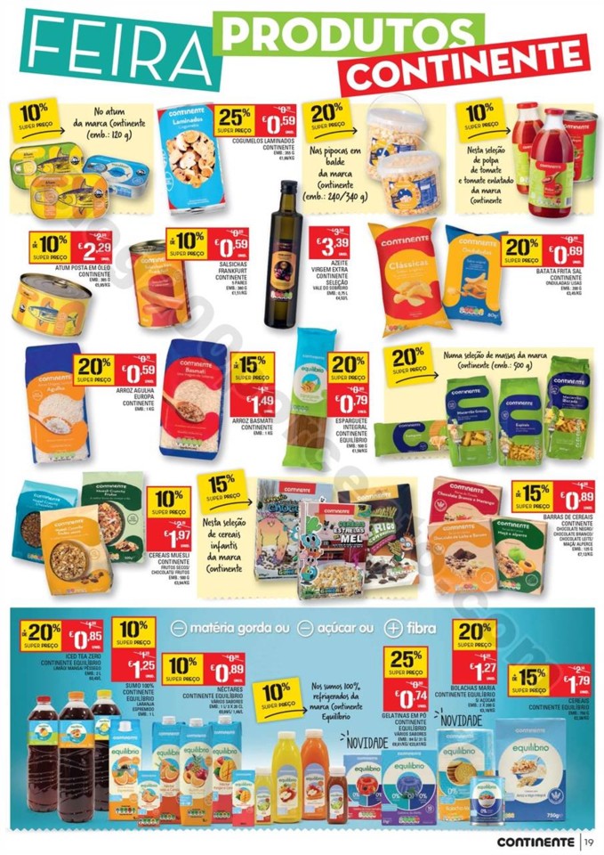 Antevisão Folheto CONTINENTE Maderia Promoções 