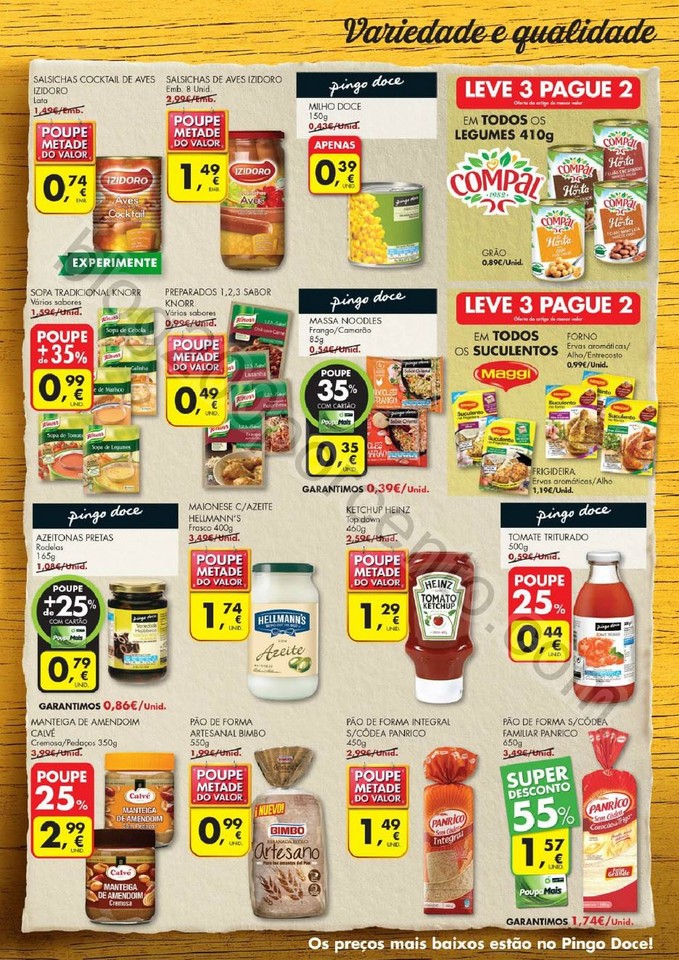 Antevisão Folheto PINGO DOCE Promoções de 6 a 1