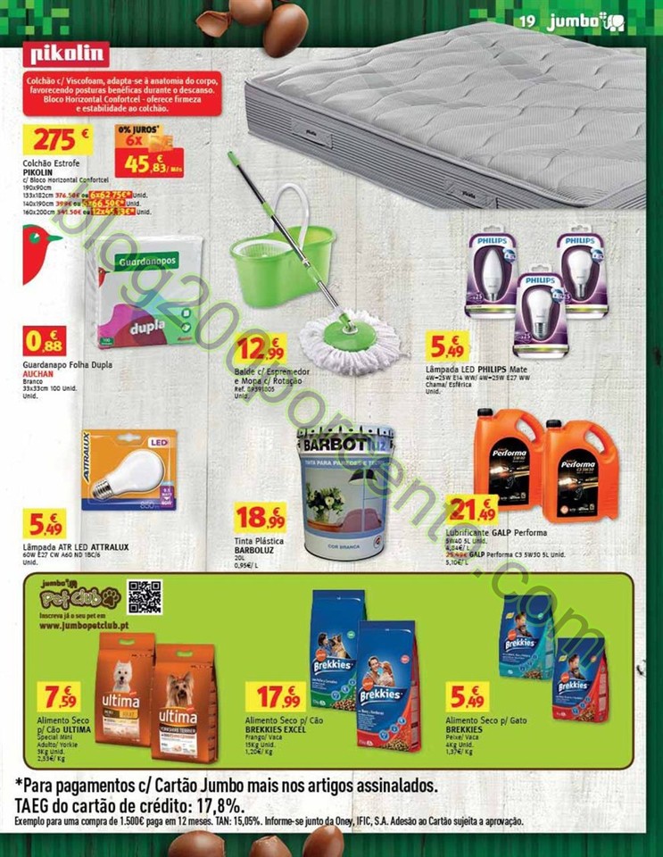 Antevisão Folheto JUMBO Páscoa de 9 a 27 março 