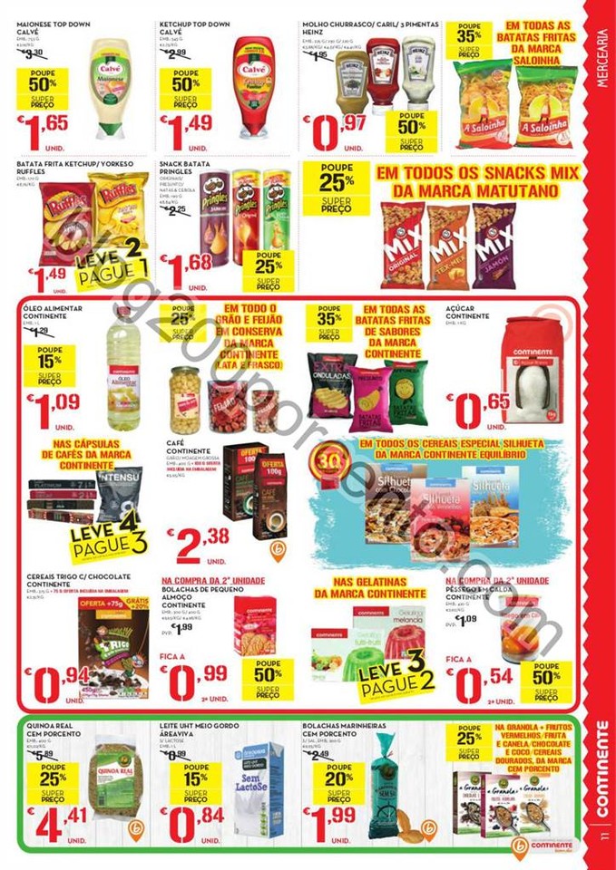 Antevisão Folheto CONTINENTE Promoções de 7 a 1