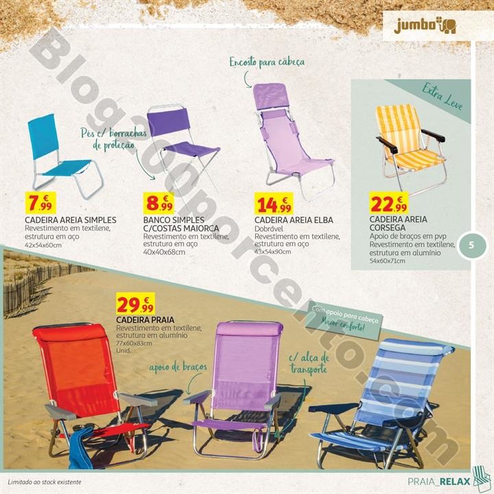 Especial Praia e Campismo JUMBO Promoções de 10 