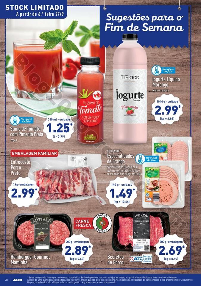 Antevisão Folheto ALDI Promoções a partir de 25