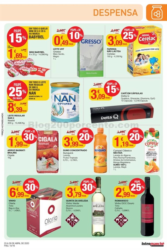 Antevisão Folheto INTERMARCE Promoções de 23 a 
