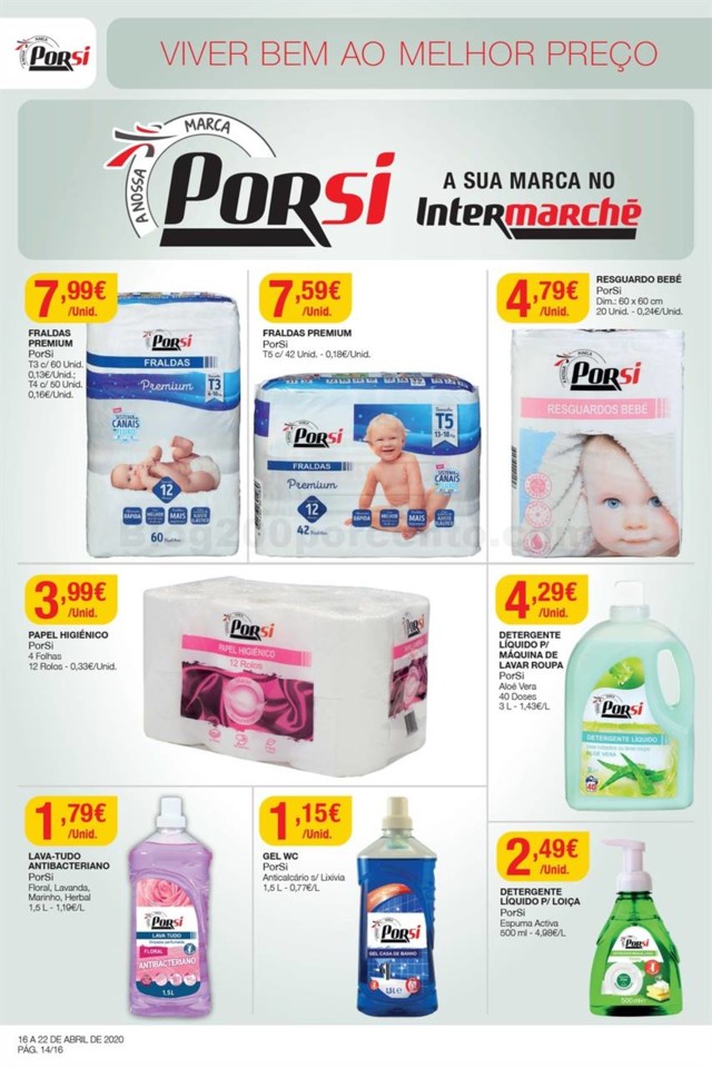 Antevisão Folheto INTERMARCHÉ Promoções de 16 