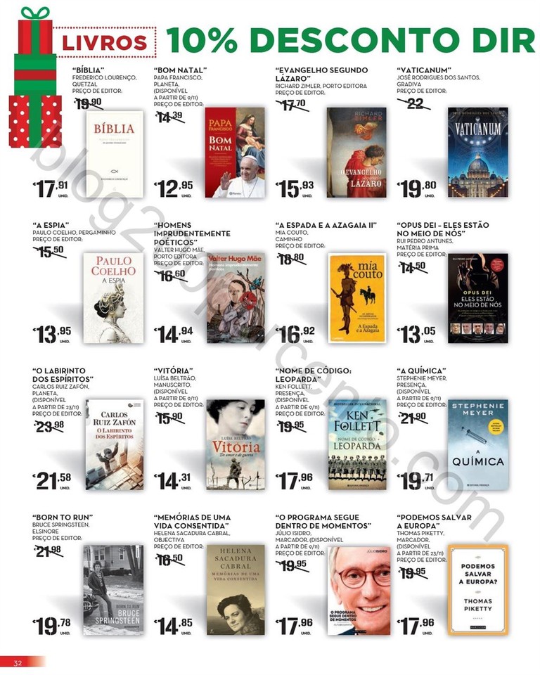 Antevisão Folheto CONTINENTE Catalogo Natal de 1 