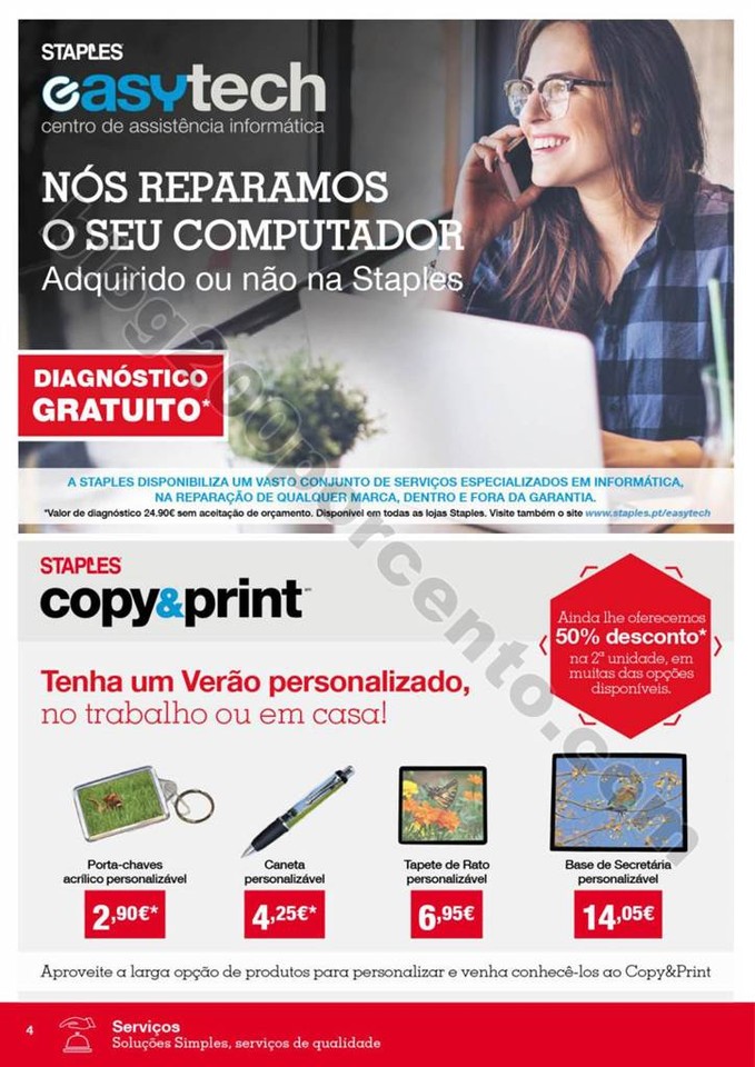 Antevisão Folheto STAPLES Promoções de 3 a 11 j