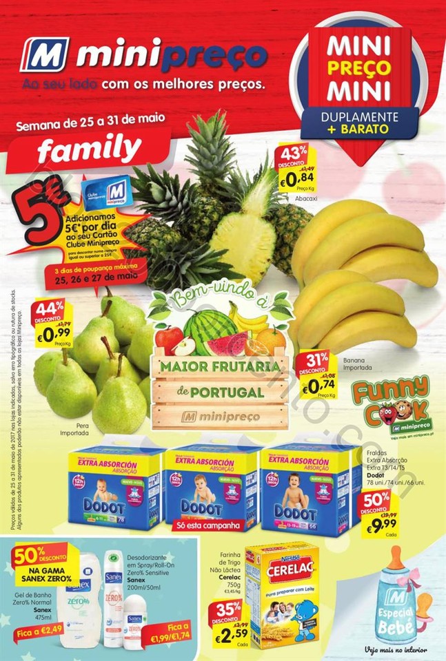 Antevisão Folheto MINIPREÇO Family promoções d
