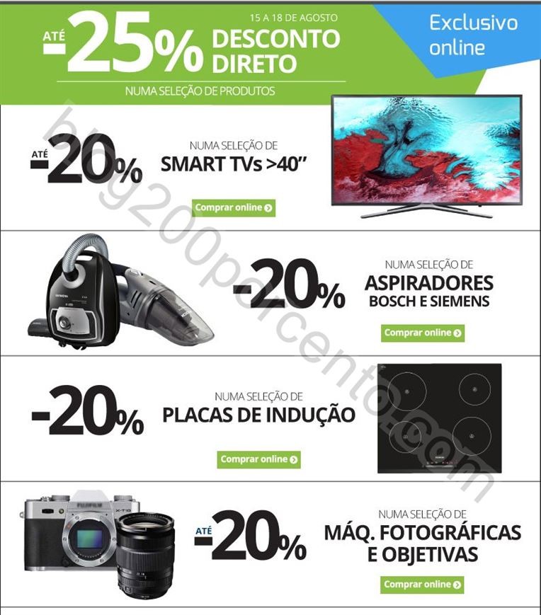 Até 25% de desconto RADIO POPULAR Promoções de 
