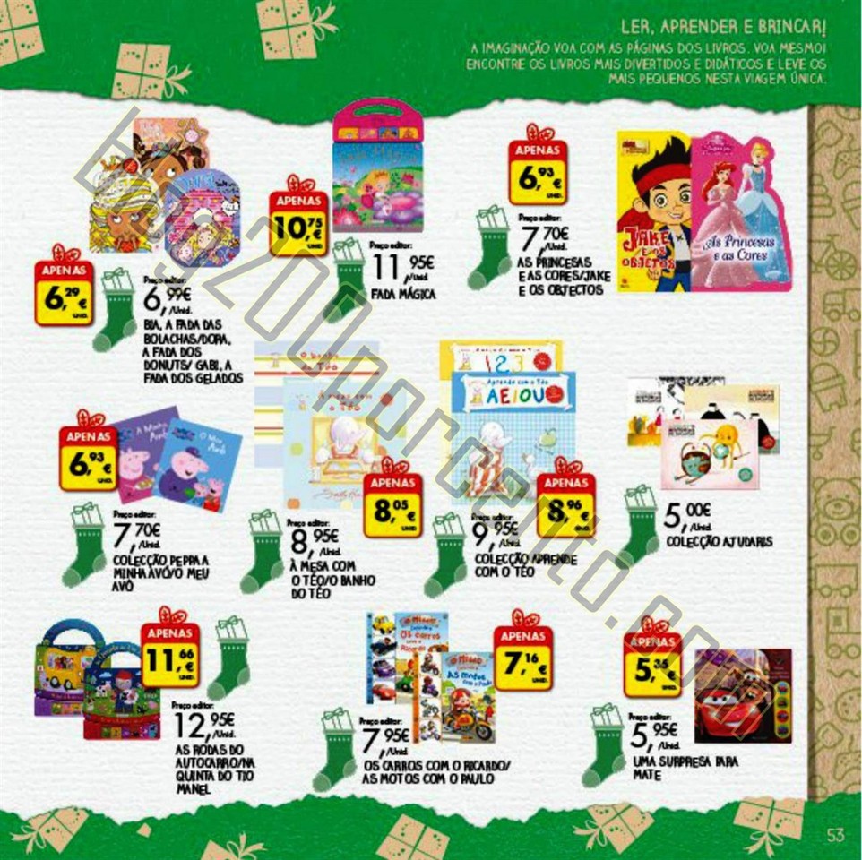 Antevisão Folheto PINGO DOCE Brinquedos Natal de 