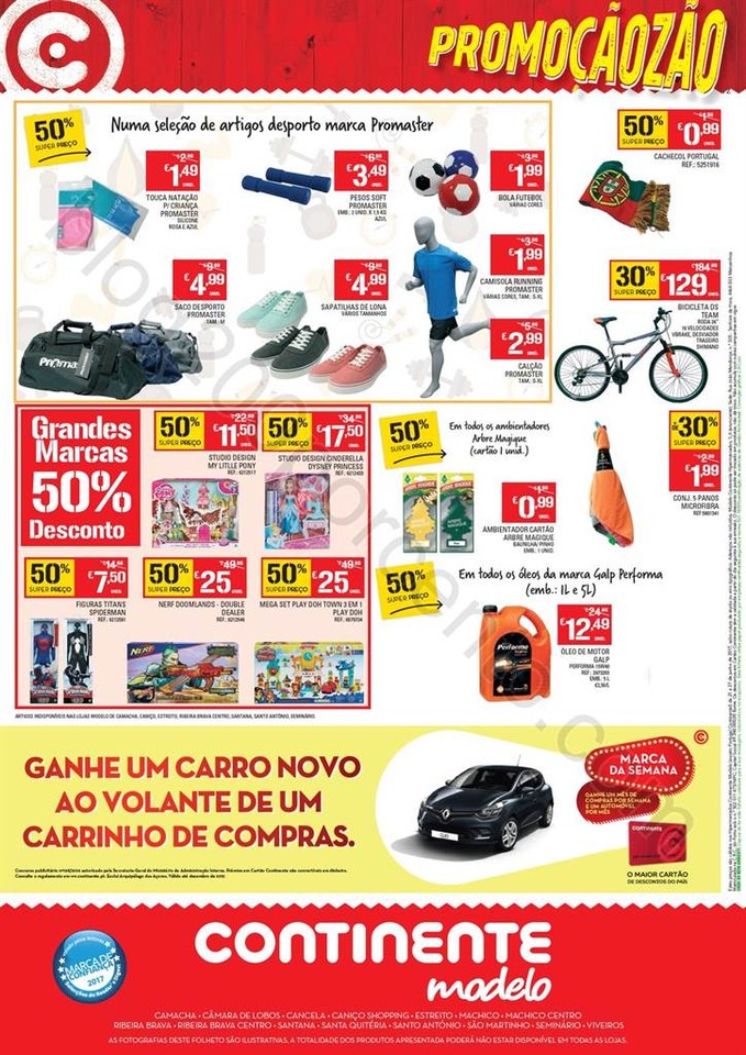 Antevisão Folheto CONTINENTE Promoçãozão Madei