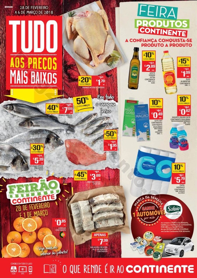 Antevisão Folheto CONTINENTE Maderia Promoções 