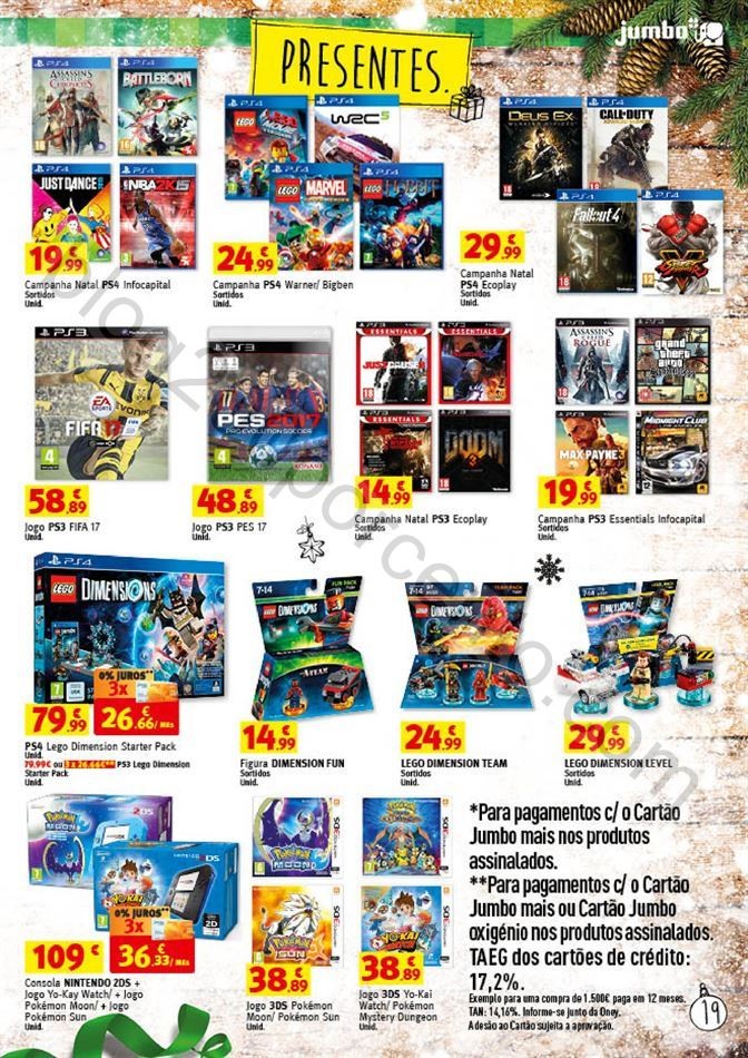 Antevisão Folheto JUMBO Promoções de 9 a 24 dez