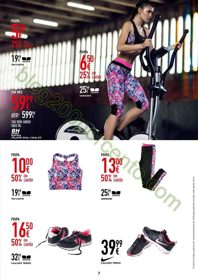 Novo Folheto SPORT ZONE promoções de 28 março a