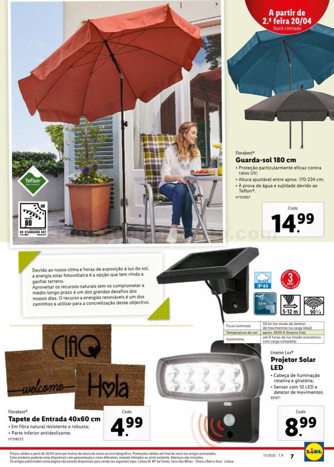 Antevisão Folheto LIDL Promoções de 20 a 26 abr