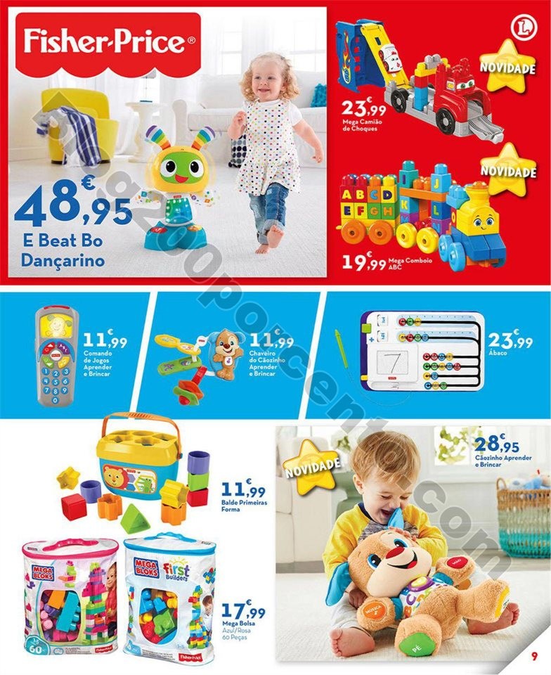 Antevisão Folheto E-LECLERC Brinquedos natal prom
