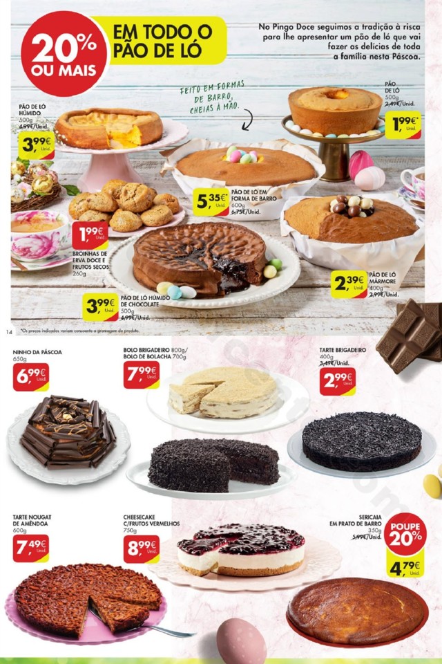 Antevisão Folheto PINGO DOCE Páscoa Promoções 