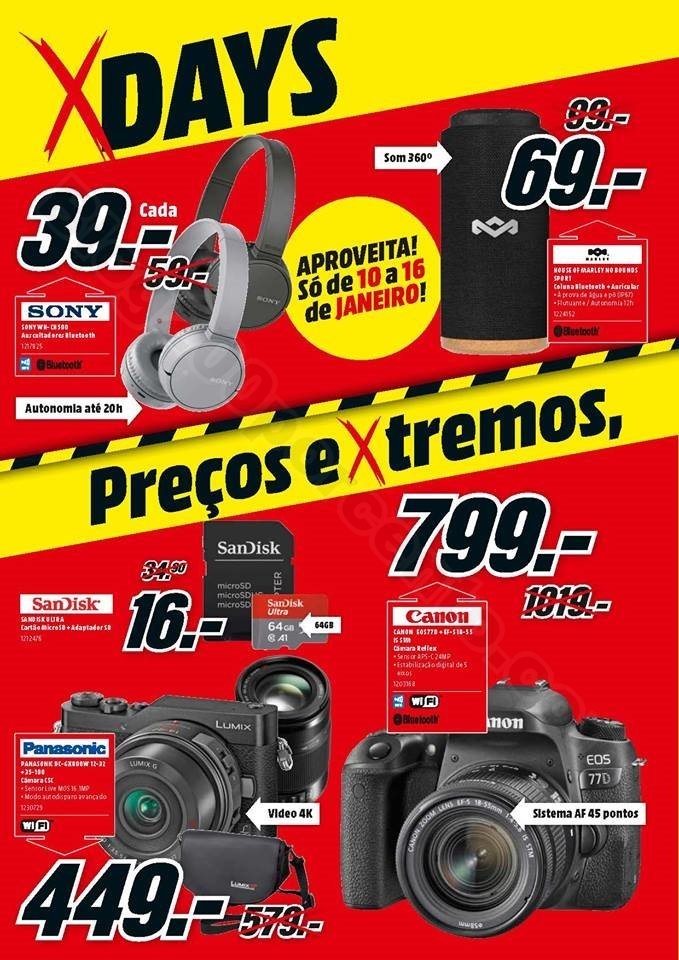 Antevisão Folheto MEDIA MARKT Promoções de 10 a