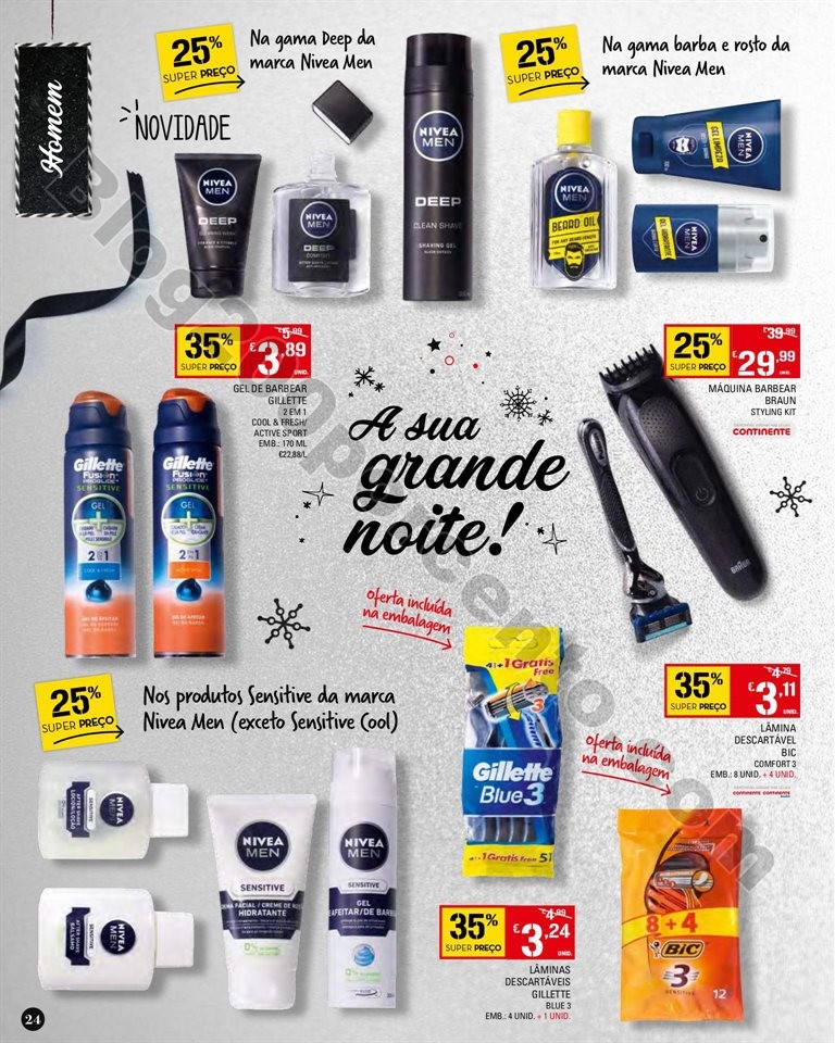 Antevisão Folheto CONTINENTE Fim de ano em Beleza