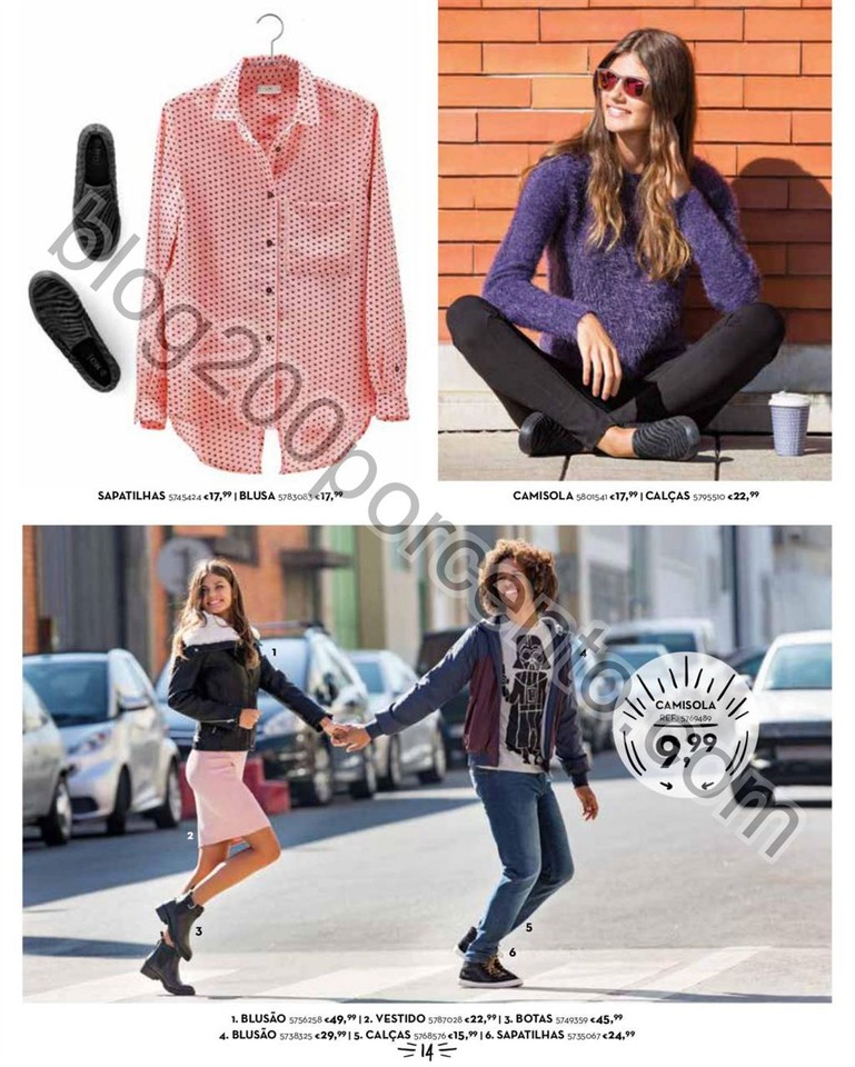 Antevisão Folheto CONTINENTE Moda Outono - Invern