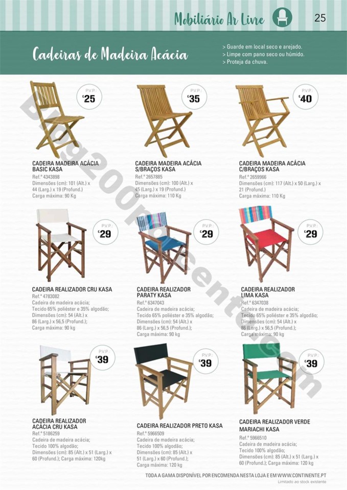 Antevisão Catálogo CONTINENTE Ar livre de 8 maio