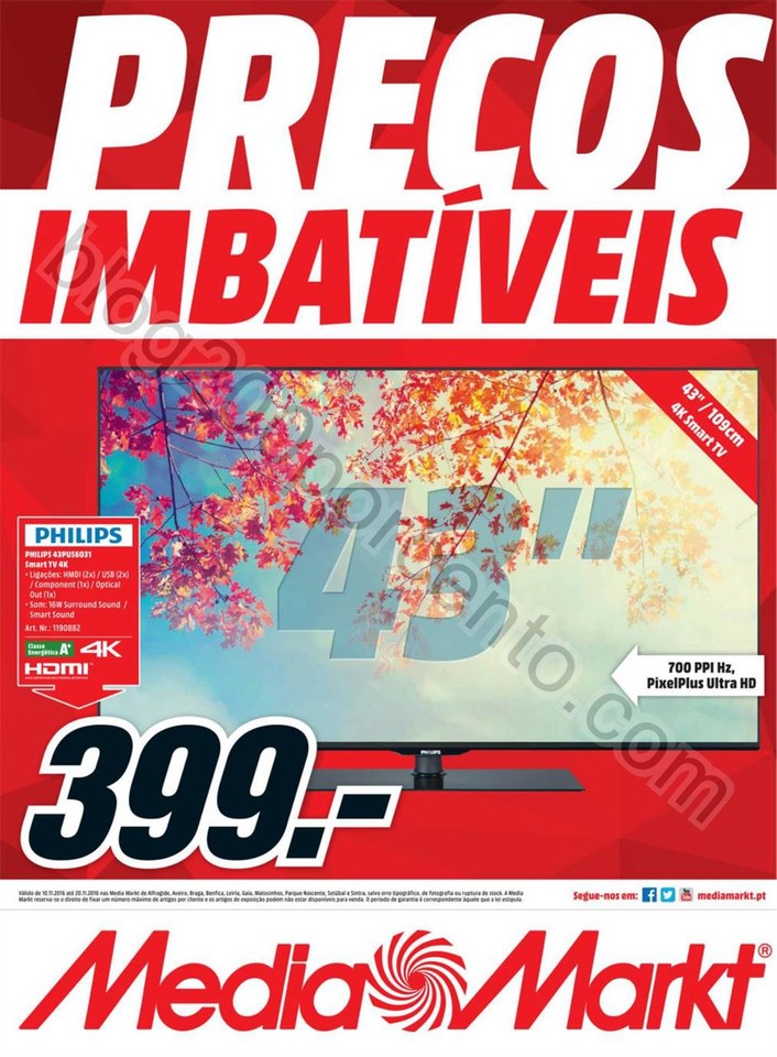 Antevisão Folheto MEDIA MARKT Promoções de 10 a