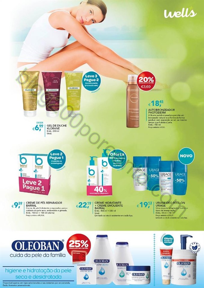 Novo Folheto WELLS promoções de 19 abril a 8 mai