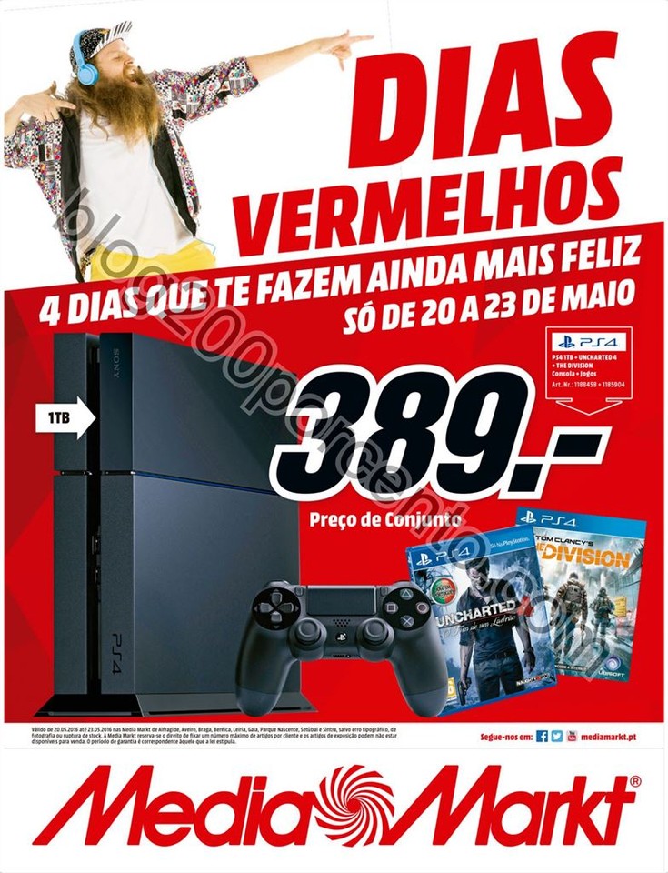 Antevisão Folheto MEDIA MARKT Promoções de 20 a