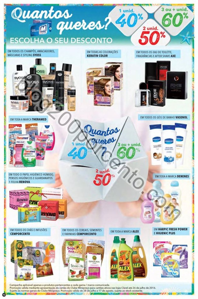 Antevisão Folheto CLAREL Promoções de 28 julho 