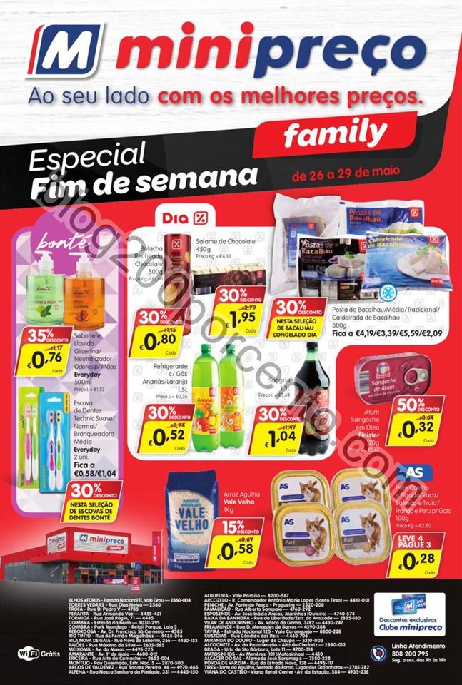 Antevisão Folheto MINIPREÇO Family Promoções d