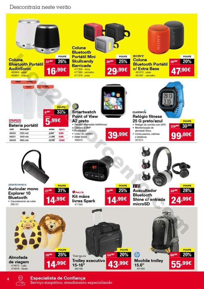 Antevisão Folheto STAPLES Promoções de 19 a 25 