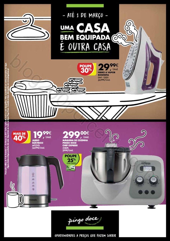 Novo Folheto PINGO DOCE Casa - Bazar promoções a