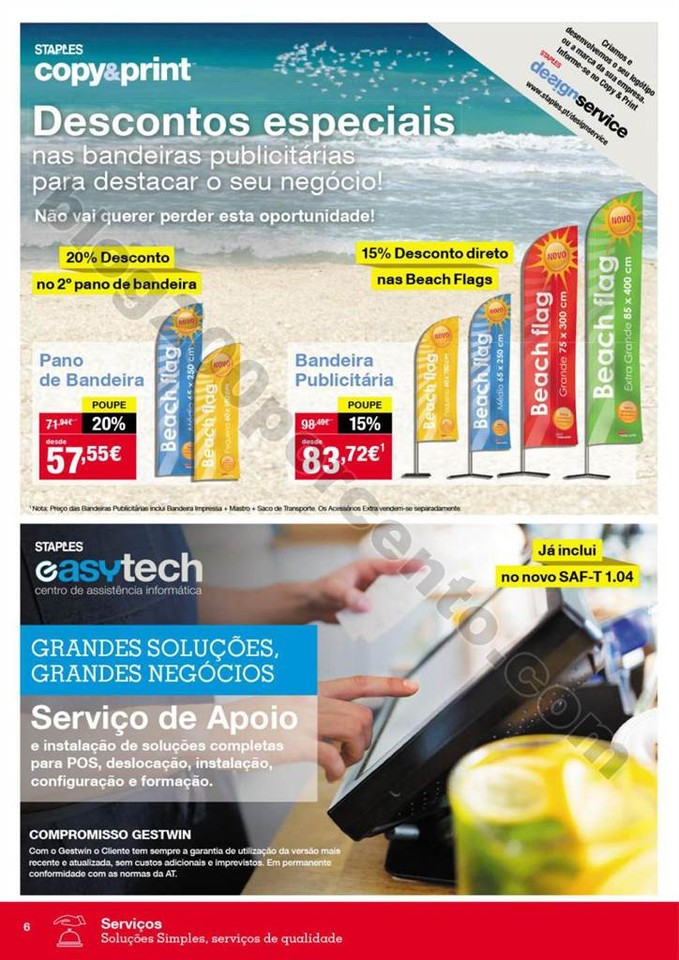 Antevisão Folheto STAPLES Promoções de 19 a 25 