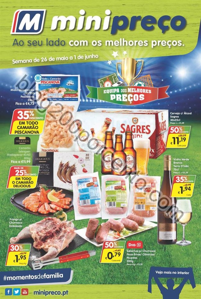 Antevisão Folheto MINIPREÇO Promoções de 26 ma