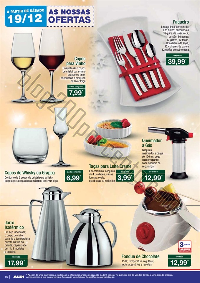 Antevisão folheto ALDI Promoções a partir de 16